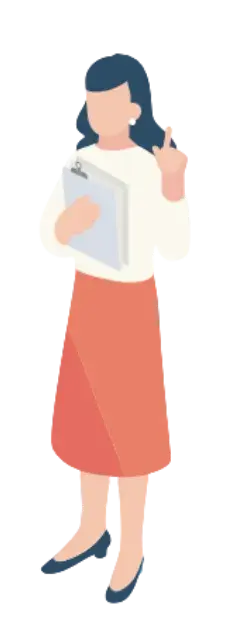 女性のイラスト